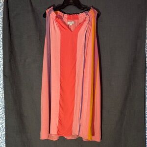 Multicolor Sleeveless Dress